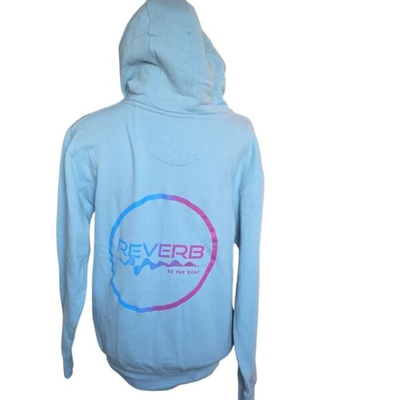 Smart Blanks Women’s Size Small Light Blue Reverb Oversize Sweatshirt - Picture 4 of 4